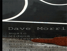 Tablet Screenshot of davemorrisonmusic.com